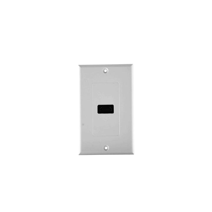 Placa de Pared 1 Puerto HDMI Hembra a Hembra