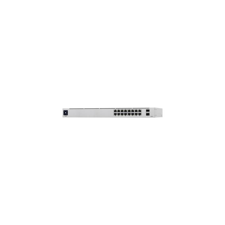 UniFi Switch USW-16-POE Gen2, Capa 2 de 16 puertos (8 puertos PoE 802.3af/at + 8 puertos Gigabit) + 2 puertos 1G SFP,