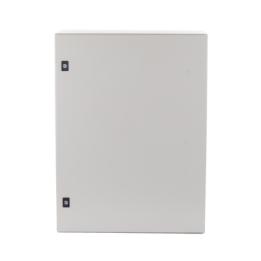 Gabinete de Acero, Nema 4 -IP 65 de 60 x 80 x 30 cm con Platina.