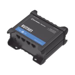 Router Industrial LTE 4G / 150 Mbps Cat 4 / 4 Puertos Ethernet / WiFi 2.4 GHz / Doble SIM / Montaje DIN / -40°C a 75°C