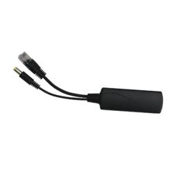 Splitter PoE IN 802.3 af/at / Se Puede Energizar Hasta con 30W / Salida de 12 Vcc 1A (12W) / Instalación es Escritorio