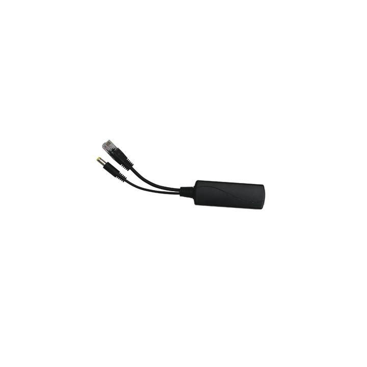 Splitter PoE IN 802.3 af/at / Se Puede Energizar Hasta con 30W / Salida de 12 Vcc 1A (12W) / Instalación es Escritorio