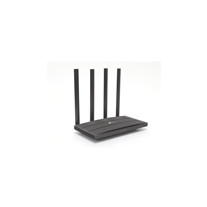 Router inalámbrico WiFi 5 AC 1200 Mbps / Doble Banda MU-MIMO 2x2 / 1 Puerto WAN 10/100/1000 Mbps /  4 Puertos LAN