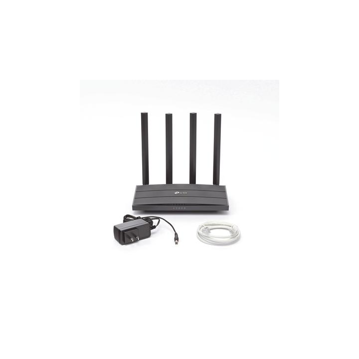 Router inalámbrico WiFi 5 AC 1200 Mbps / Doble Banda MU-MIMO 2x2 / 1 Puerto WAN 10/100/1000 Mbps /  4 Puertos LAN