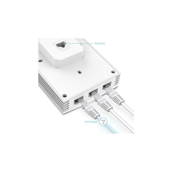 Punto de Acceso Omada / Wi-Fi 6 AX3000 MU-MIMO 2x2 / Alta Densidad de Usuarios / Configuración por Controlador o
