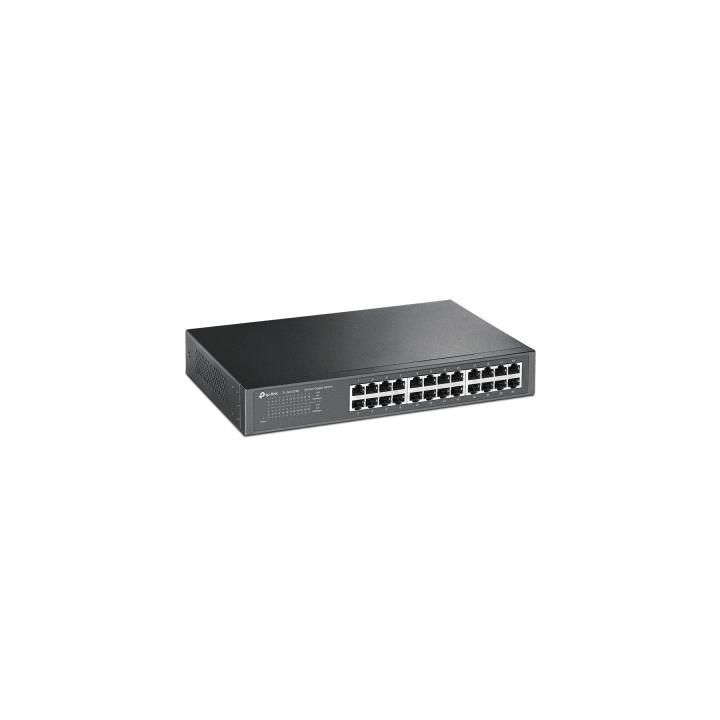 Switch Gigabit no administrable de 24 puertos 10/100/1000 Mbps para escritorio/rack