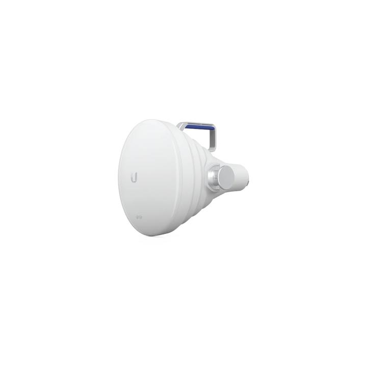 Antena Sectorial 30° tipo Horn para Multipunto, 19.5 dBi. Rango extendido 5.15 - 6.875 GHz. Alto aislamiento al ruido.