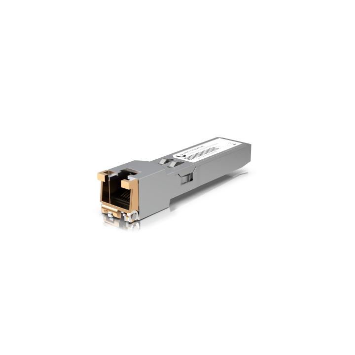 UFiber Tranceptor convertidor de SFP+ a RJ45, velocidades 10/5/2.5/1G