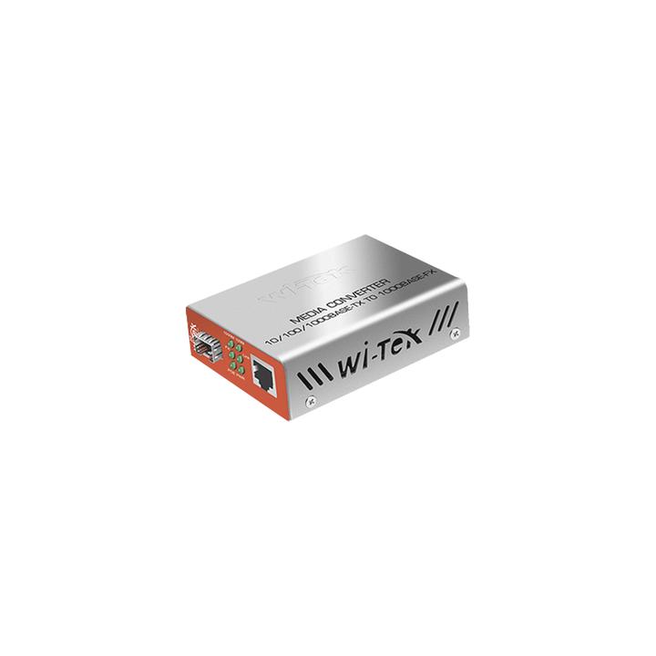 Convertidos de medios / 1 puerto RJ45 100/1000 Mbps PoE Out 802.3af/at / 1 SFP 1000Mbps / hasta 25 Km