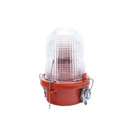Lámpara de Obstrucción Roja/ Luz Fija Tipo L-810, LED de baja intensidad/ 120 - 240 Vca/ Luz Infraroja