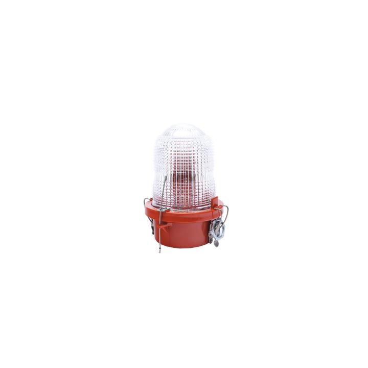 Lámpara de Obstrucción Roja/ Luz Fija Tipo L-810, LED de baja intensidad/ 120 - 240 Vca/ Luz Infraroja