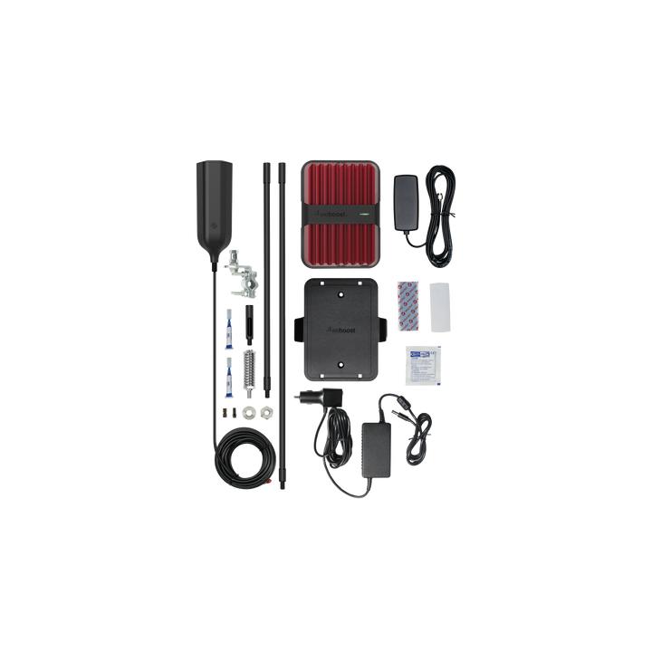 KIT Amplificador de Señal Celular 4G, 3G, VoLTE y Voz Convencional, Drive Reach OTR/ Especial para Tractocamión y