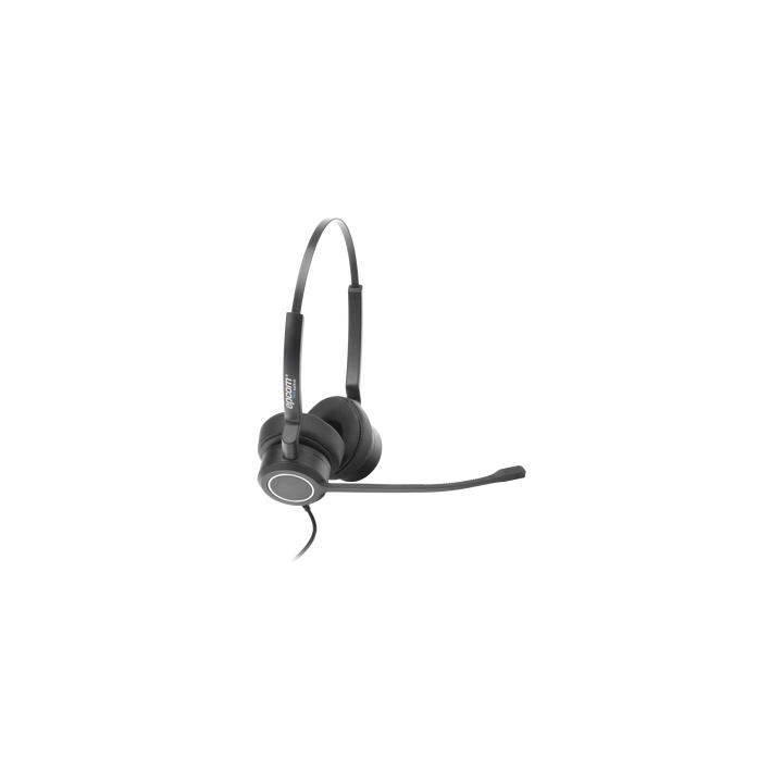Audífonos USB de Diadema ESTÉREO con Audio HD / Micrófono con Cancelación de Ruido / Calidad para uso en Oficina