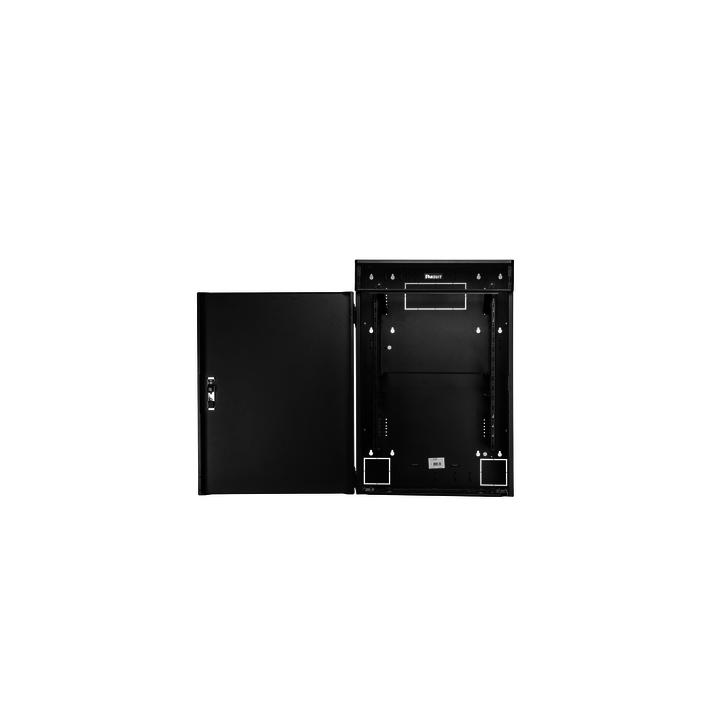 Gabinete de Montaje en Pared TrueEdge™, Con 6 UR para Equipo Activo y 6 UR para Paneles de Parcheo, Fabricado en