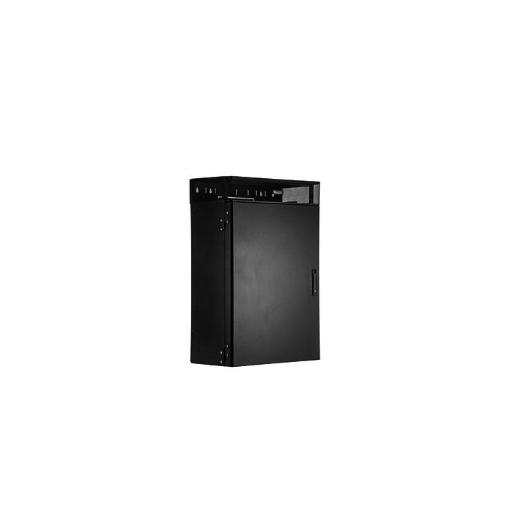 Gabinete de Montaje en Pared TrueEdge™, Con 6 UR para Equipo Activo y 6 UR para Paneles de Parcheo, Fabricado en