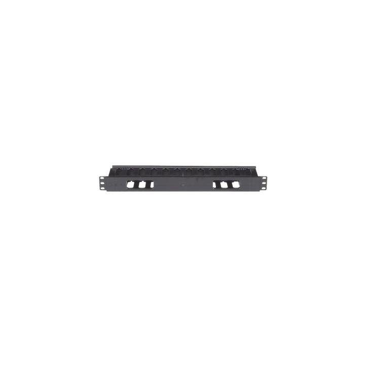 Organizador de Cables Horizontal PatchLink, Sencillo (Solo Frontal), Para Rack de 19in, 1UR
