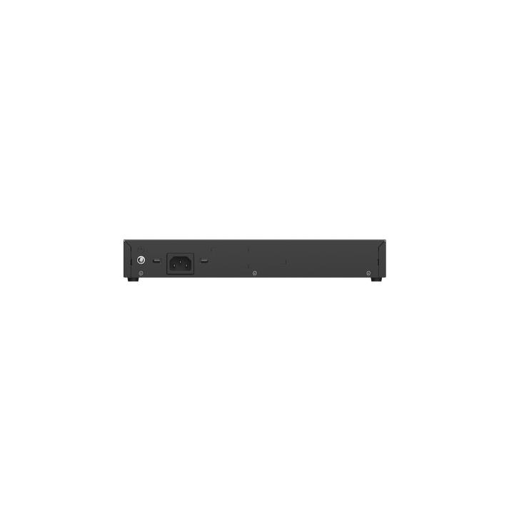 Switch L2 Administrable PoE con 16 puertos Gigabit PoE 802.3af/at + 2 SFP para fibra 1Gb, gestión gratuita desde la