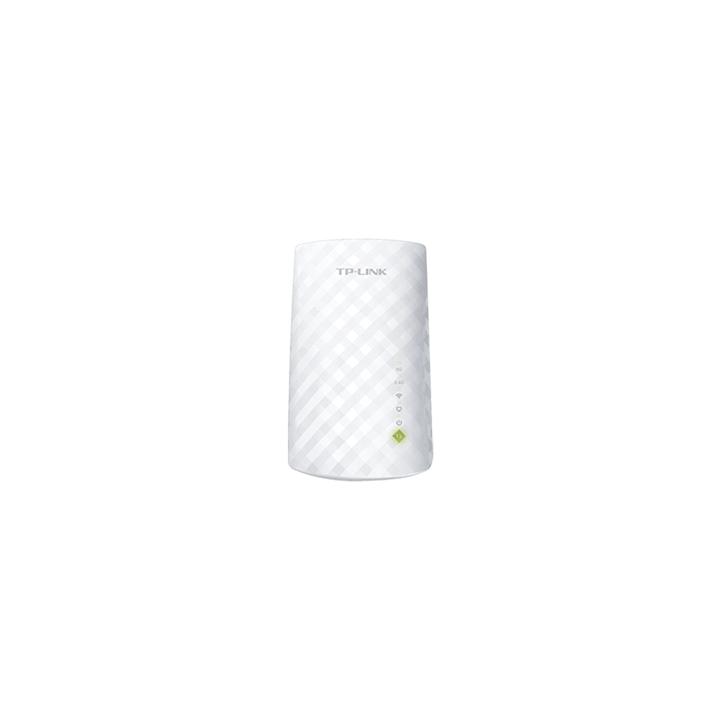 Repetidor / Extensor de Cobertura WiFi AC, 750 Mbps, doble banda 2.4 GHz y 5 GHz, con 1 puerto 10/100 Mbps