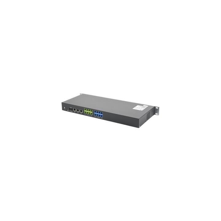 Conmutador IP-PBX para hasta 1500 usuarios y 200 llamadas simultaneas, 8FXO, 8FXS, solución para PyMEs