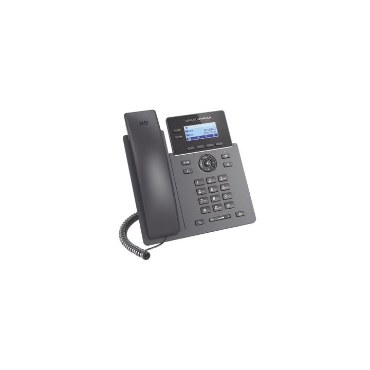 Teléfono IP Grado Operador, 2 líneas SIP con 4 cuentas, PoE, codec Opus, IPV4/IPV6 con gestión en la nube GDMS