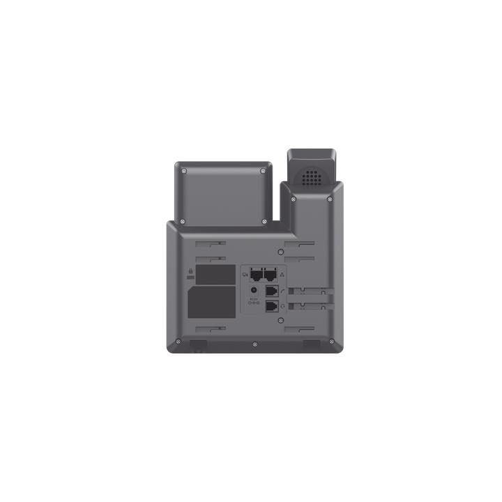 Teléfono IP Grado Operador, 2 líneas SIP con 4 cuentas, PoE, codec Opus, IPV4/IPV6 con gestión en la nube GDMS
