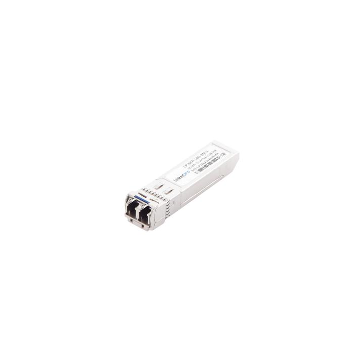 Transceptor Óptico SFP+ (Mini-Gbic) / Monomodo 1310 nm / 10 Gbps / 10GBASE / Conectores LC/UPC Dúplex / DDM / Hasta 3