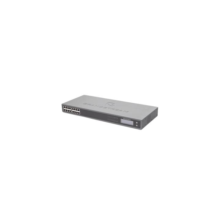 Gateway VoIP GrandStream ATA de 16 puertos FXS + 1 puerto TELCO de 50 pins, p/montaje en rack