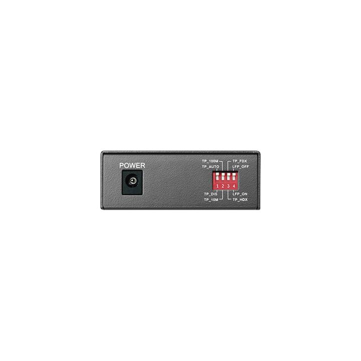 Convertidor Fibra Óptica WDM Monomodo / 1 puerto RJ45 10/100 Mbps / 1 puerto SC/UPC 100 Mbps /  Hasta 20 Km / Para su