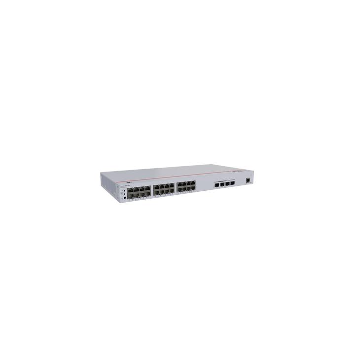 Switch de Distribución/Core Gigabit Administrable PoE Capa 3 / 24 puertos 10/100/1000 Mbps (PoE) / 4 Puertos 10GE SFP+