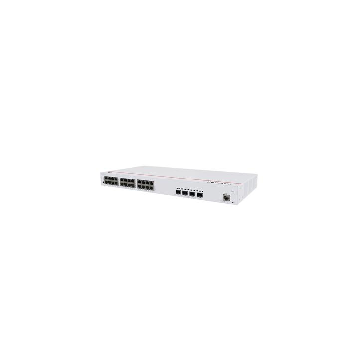 Switch de Distribución/Core Gigabit Administrable PoE Capa 3 / 24 puertos 10/100/1000 Mbps (PoE) / 4 Puertos 10GE SFP+