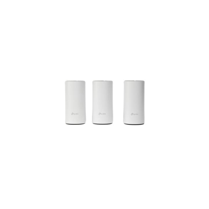 KIT 3 Routers Inalámbricos MESH Interior para Hogar / Doble Banda Wi-Fi 5 AC1200 Mbps / 2 Puerto Gigabit WAN/LAN / 2