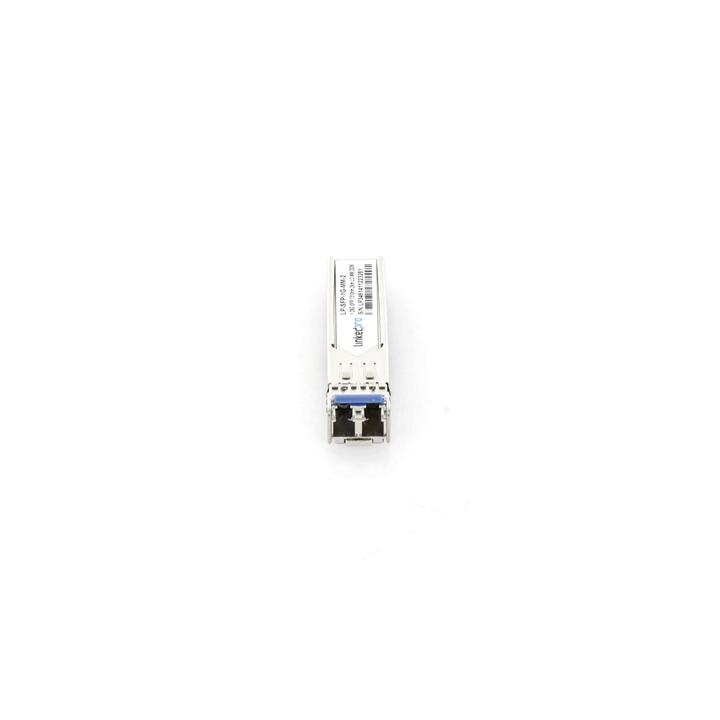 Transceptor Óptico SFP (Mini-Gbic) / Multimodo 1310 nm / 1.25 Gbps / 1000BASE-SX / Conectores LC/UPC Dúplex / DDM /
