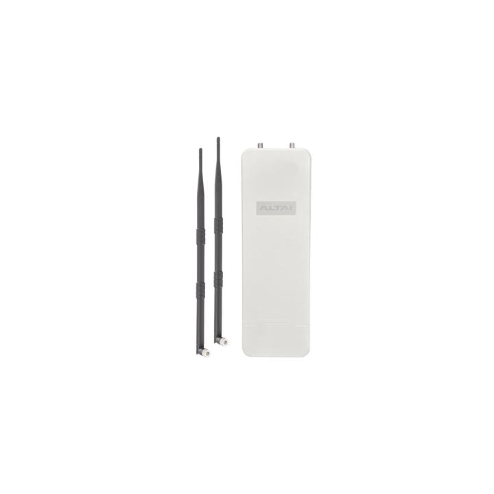 Poderoso Kit WiFi Omnidireccional en 2.4 GHz para WISP, Hasta +200 m de Cobertura, El Kit Incluye Punto de Acceso C1XN+