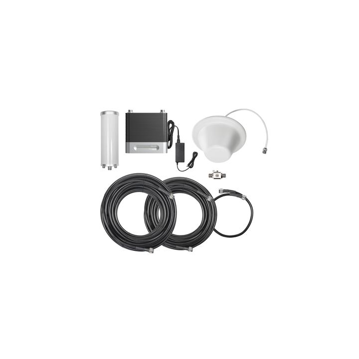 KIT Amplificador de Señal Celular 4G/ 3G, OFFICE 100 | Mejora la Señal Celular de Múltiples Operadores | Cubre