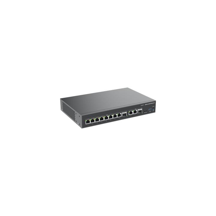 4 en 1: Firewall Nueva Generación, Router, PBX IP, Switch 10 Puertos Gigabit (4 PoE) + 2 Puertos SFP 2.5 Gigabit