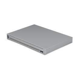 UniFi Switch Pro Max 24 POE, 24 puertos (8 puertos POE++ 2.5 GbE y 16 puertos GbE POE+), 2 puertos SFP+ 10G, 400W,