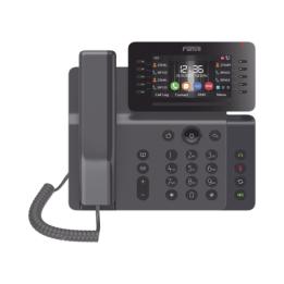 Teléfono IP Empresarial Esencial WiFi / Bluetooth, 20 líneas SIP, pantalla a color 4.3" ajustable, PoE, puertos