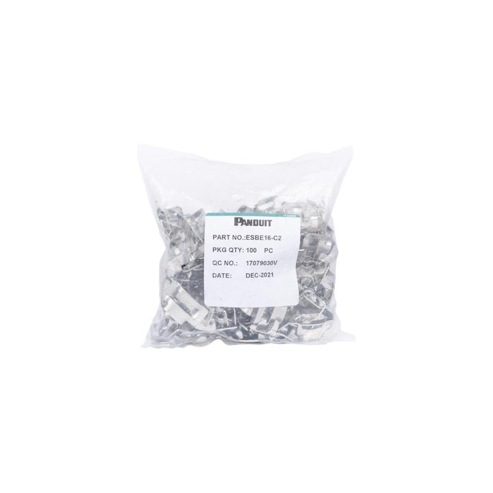 Hebillas PanSteel™ de Acero Inoxidable 201, Para Uso con Fleje ESW16T76-CR2 de 5/8, Paquete de 100pz