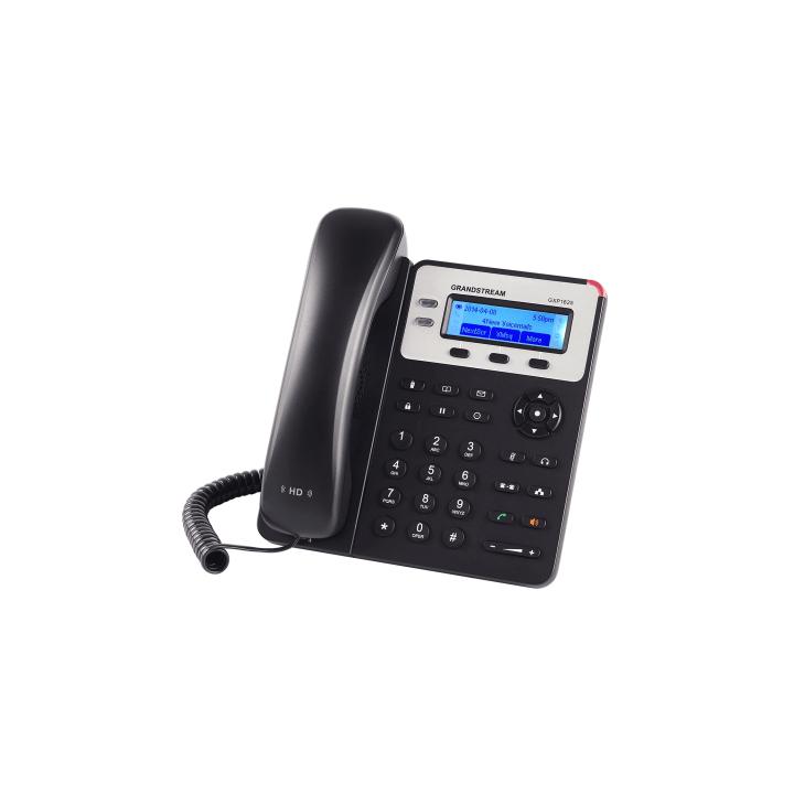 Teléfono IP SMB de 2 Líneas con 3 teclas de función programables y conferencia de 3 vías. PoE