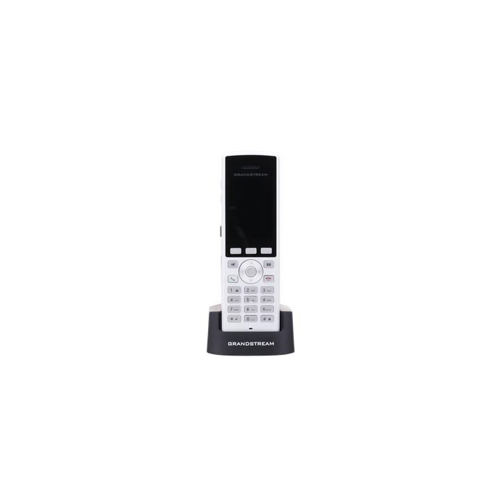 Teléfono WiFi portátil empresarial con 2 lineas y cuentas SIP, Bluetooth y botón Push-to-talk