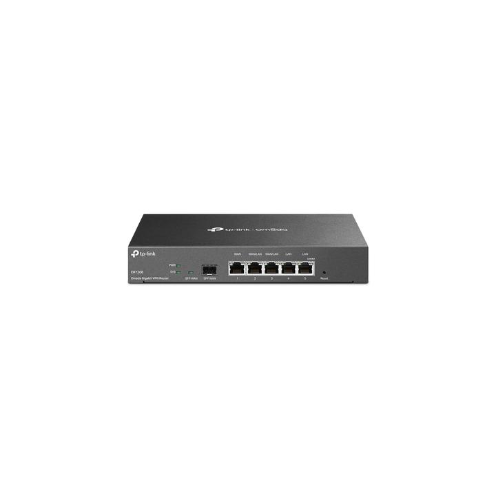 Router Omada VPN / SDN Multi-WAN Gigabit / 1 Puerto WAN SFP Gigabit / 1 Puerto WAN RJ45 Gigabit / 2 Puertos LAN RJ45