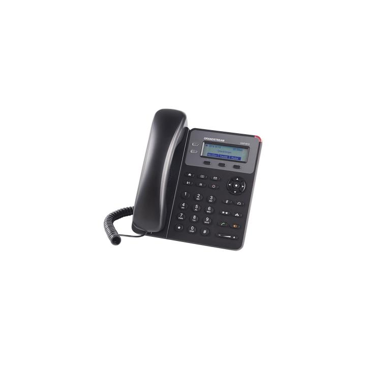 Teléfono IP SMB de 1 Línea, 1 Cuenta SIP con 3 teclas de función programables y conferencia de 3 vías. 5Vcc