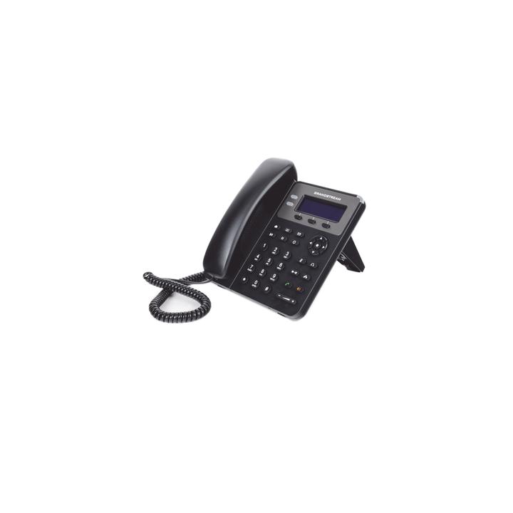 Teléfono IP SMB de 1 Línea, 1 Cuenta SIP con 3 teclas de función programables y conferencia de 3 vías. 5Vcc