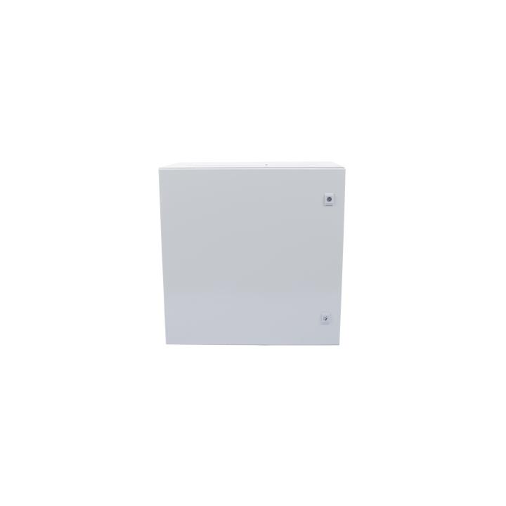 Gabinete de Acero IP66 Uso en Intemperie (600 x 600 x 300 mm) con Placa Trasera Interior Metálica y Compuerta Inferior