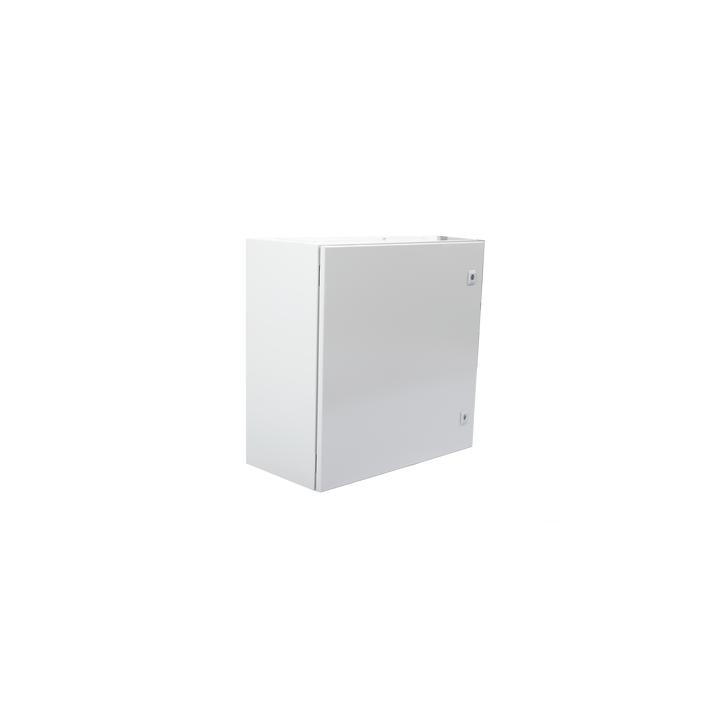 Gabinete de Acero IP66 Uso en Intemperie (600 x 600 x 300 mm) con Placa Trasera Interior Metálica y Compuerta Inferior
