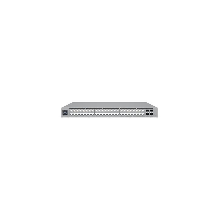 UniFi Switch Pro Max 48 POE, con funciones capa 3, 48 puertos (16 puertos 2.5 GbE (8 POE++ y 8 POE+) y 32 puertos 1 GbE