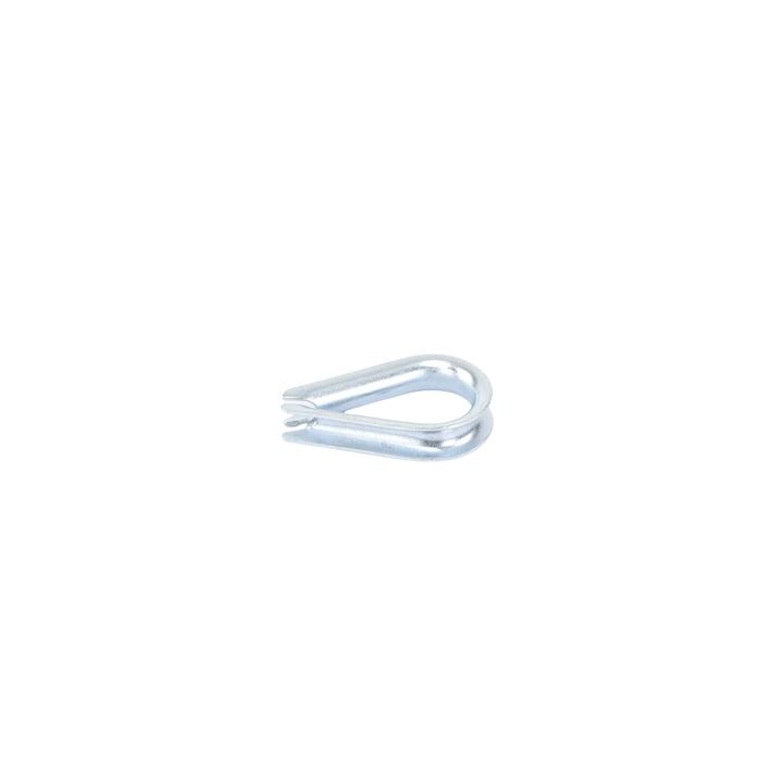 Cuello/ Guardacabo/ Rozadera para Cable de 1/4" de Acero Galv. por Inmersión.