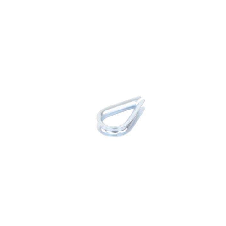 Cuello/ Guardacabo/ Rozadera para Cable de 1/4" de Acero Galv. por Inmersión.