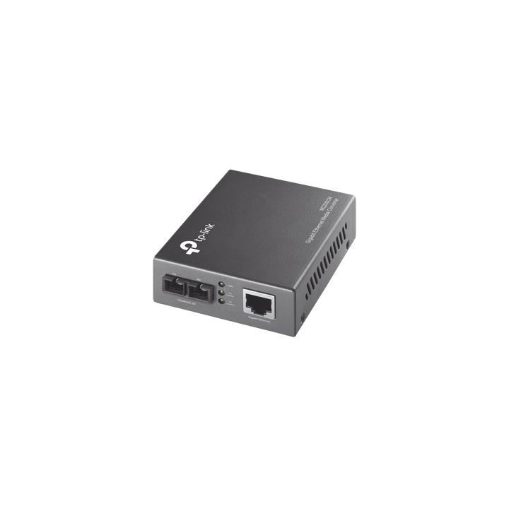 Convertidor Fibra Óptica Multimodo /  1 Puerto RJ45 10/100/1000 Mbps / Puerto Fibra Óptica SC 1000 Mbps / Hasta 550