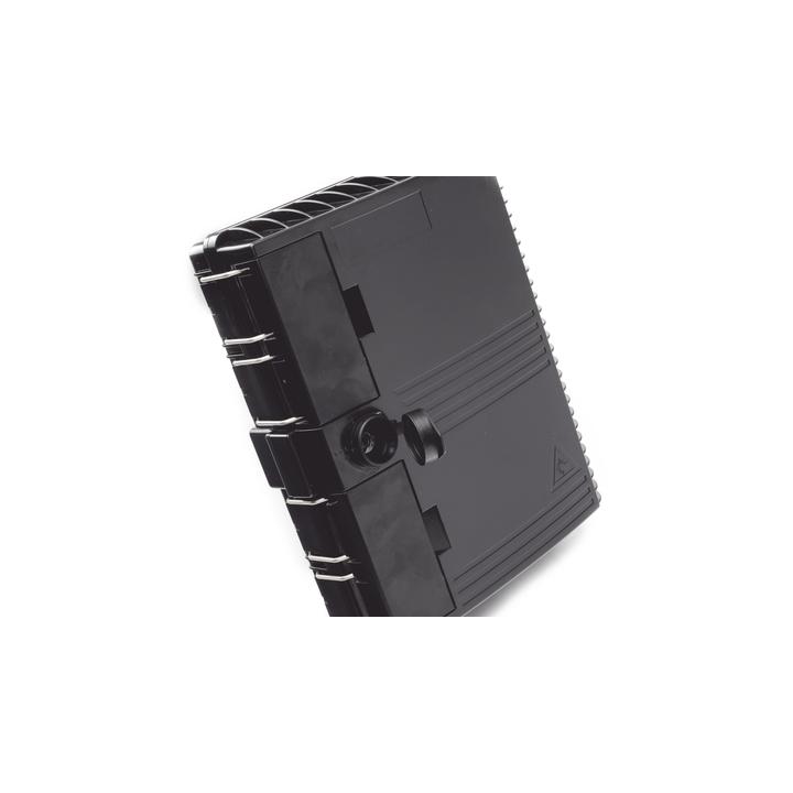Cierre de Empalme para 24 fusiones de fibra óptica, Interior/Exterior, con 8 acopladores SC/APC y splitter 1x8 SC/APC